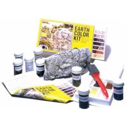 WOO - Woodland Scenics 785- C1215 Earth Color Kit 8 Colors Set 1 oz