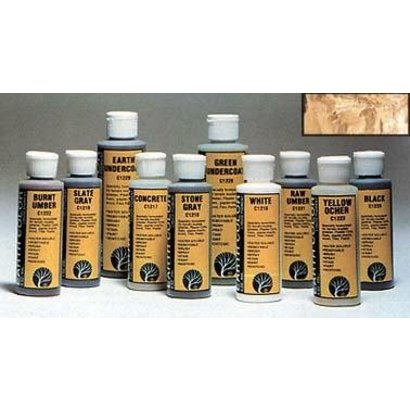 WOO - Woodland Scenics 785- C1223 Earth Color Yellow Ocher 4 oz
