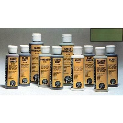 WOO - Woodland Scenics 785- C1228 Earth Color Undercoat Green 8 oz