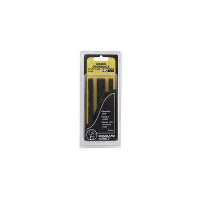 WOO - Woodland Scenics 785- C1148 HO Grade Crossing Steel Plates
