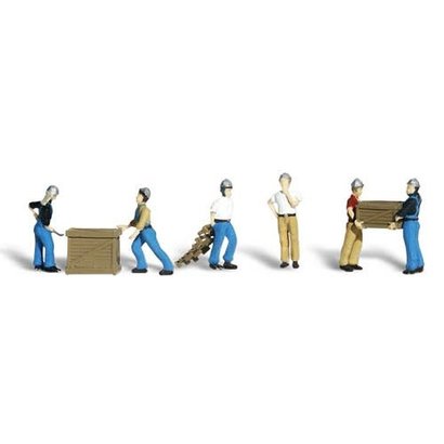 WOO - Woodland Scenics 785- A1823 Dock Workers HO