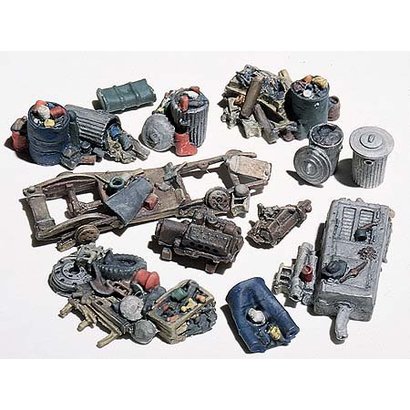 WOO - Woodland Scenics 785- HO Assorted Junk Piles