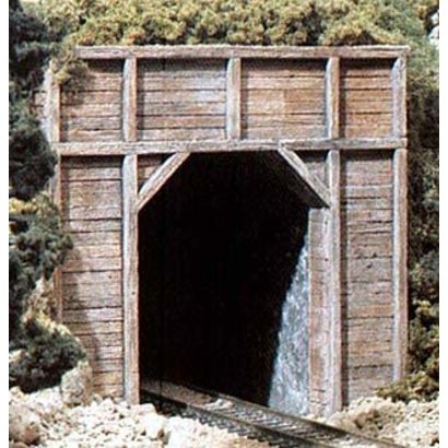 WOO - Woodland Scenics 785- C1254 HO Single Tunnel Portal Timber