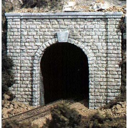 WOO - Woodland Scenics 785- C1253 HO Single Tunnel Portal Cut Stone