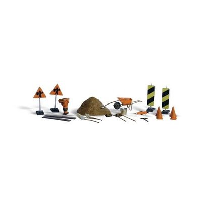 WOO - Woodland Scenics 785- HO Road Crew Details