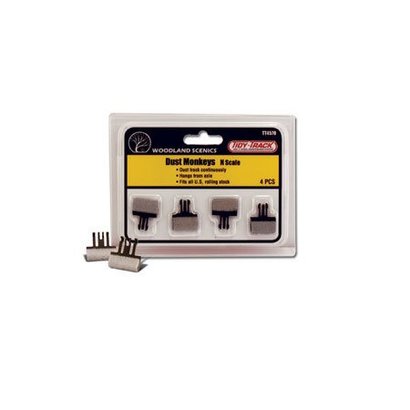 WOO - Woodland Scenics 785- TT4570 N Tidy Track Dust Monkeys
