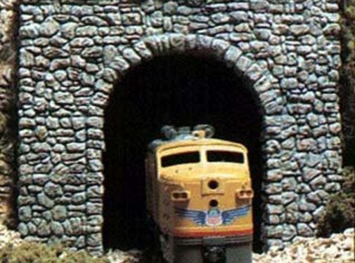 Woodland Scenic C1155 N Single Tunnel Portal  Random 2