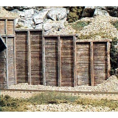 WOO - Woodland Scenics 785- C1160 N Retaining Wall Timber 6