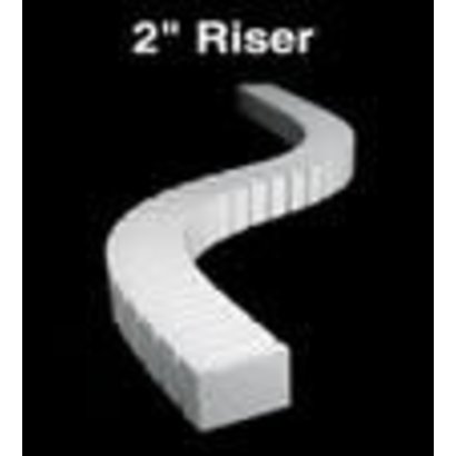 WOO - Woodland Scenics 785- ST1408 2" Riser 2' each (4)