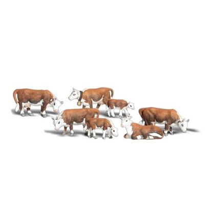 WOO - Woodland Scenics 785- O Hereford Cows