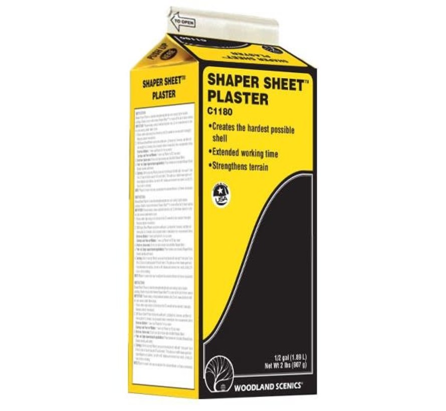 C1180 Shaper Sheet Plaster M R S Hobby Shop