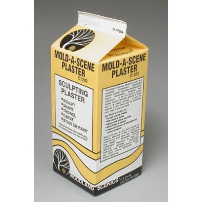 WOO - Woodland Scenics 785- C1202 Mold-A-Scene Plaster 104ci