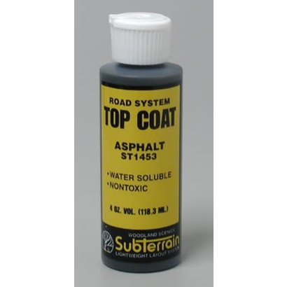 WOO - Woodland Scenics 785- ST1453 Asphalt Top Coat 4oz