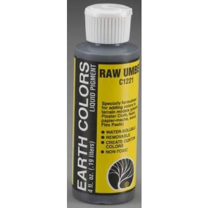 WOO - Woodland Scenics 785- C1221 Earth Color Raw Umber 4 oz
