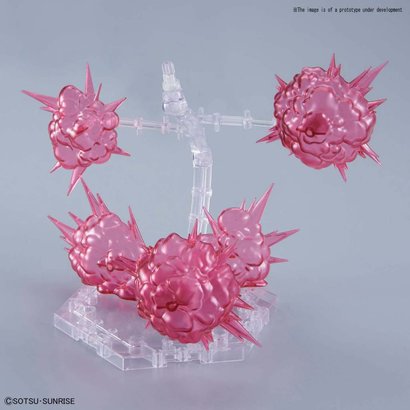 BANDAI MODEL KITS 5057608 Burst Effect (Space Pink), Bandai Figure-rise Effect