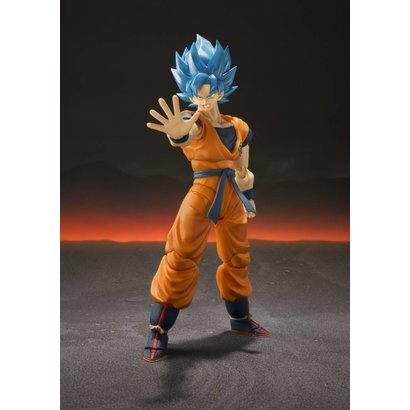 Tamashii Nations BAS55700 Super Saiyan God Super Saiyan Goku "Dragon Ball Super", S.H. Figuarts