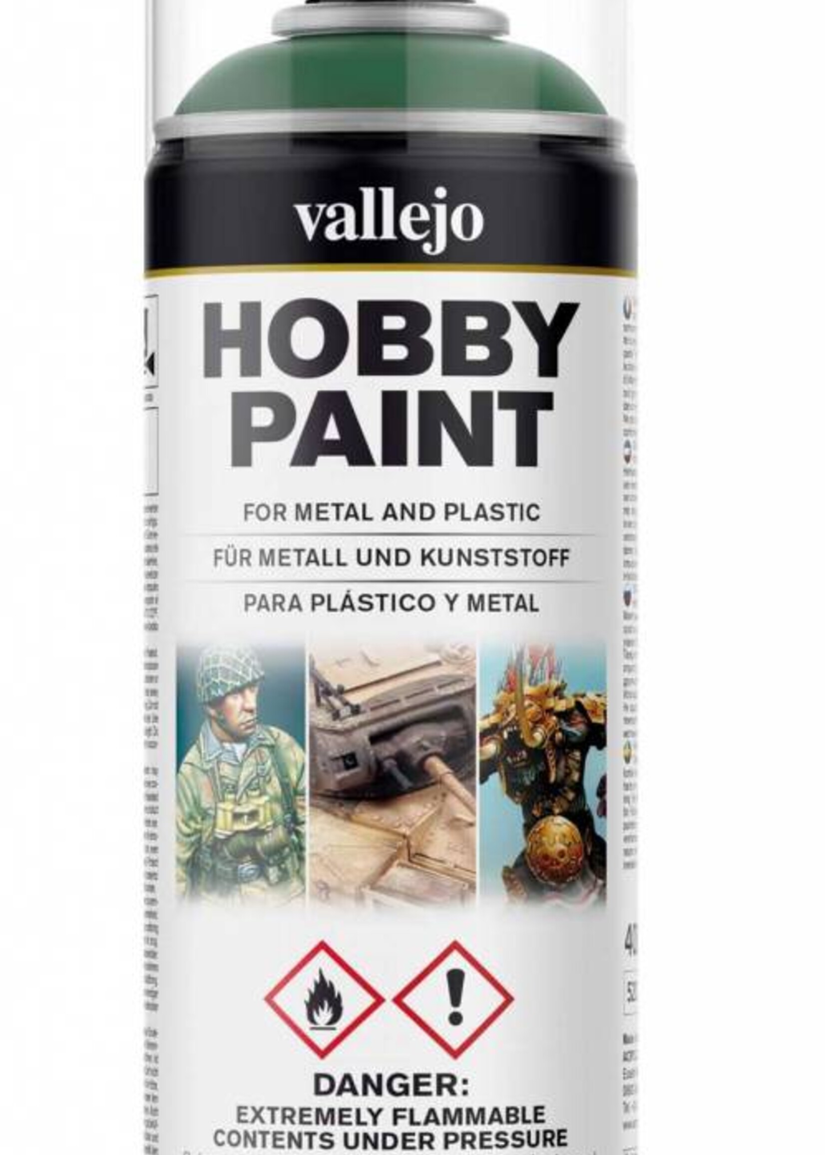 Vallejo Paints (VLJ) VLJ28028  Sick Green - 400 ML Spray