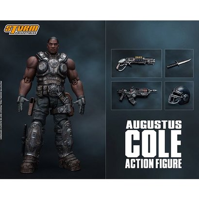 Storm Collectibles 87096 Augustus Cole "Gears of War", Storm Collectibles 1:12 Action Figure