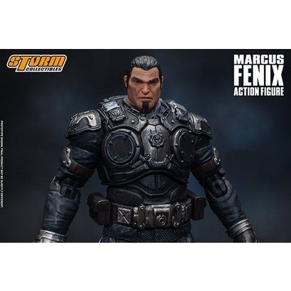 Storm Collectibles 87095 Marcus Fenix "Gears of War", Storm Collectibles 1:12 Action Figure