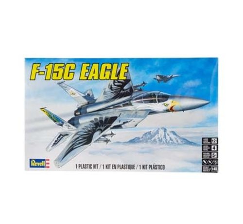 Revell USA 855870 F-15C Eagle Jet Fighter 1/48