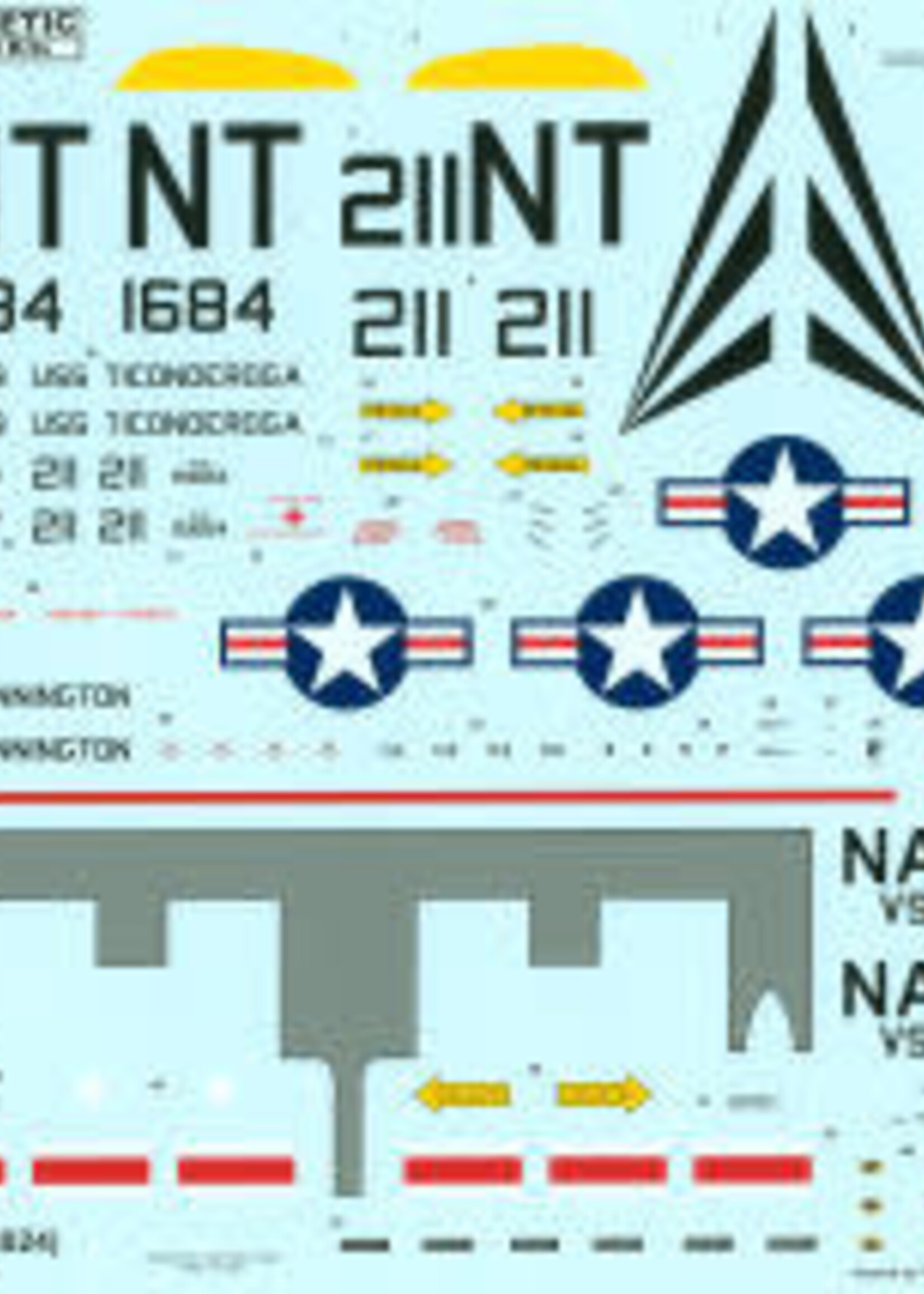 Kinetic Models (KIN) 48024 Grumman S-2F S-2E S-2G Tracker Anti-Sub, NT 1:48