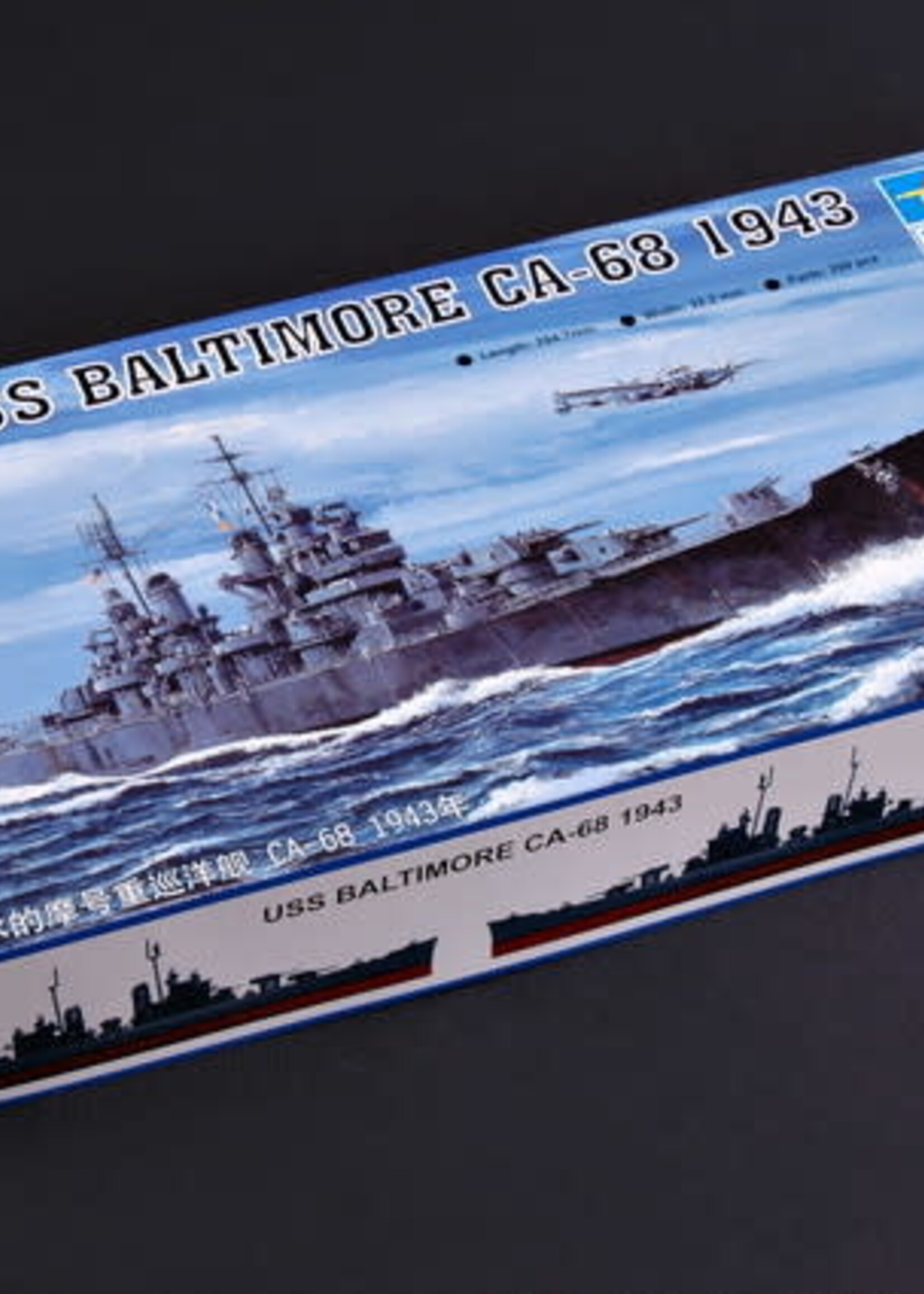 Trumpeter Models (TSM) 5724 USS Baltimore Cruiser '43 1/700