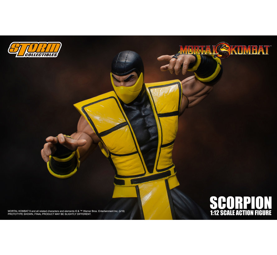 87112 Scorpion "Mortal Kombat 3", Storm Collectibles 1/12 Action Figure
