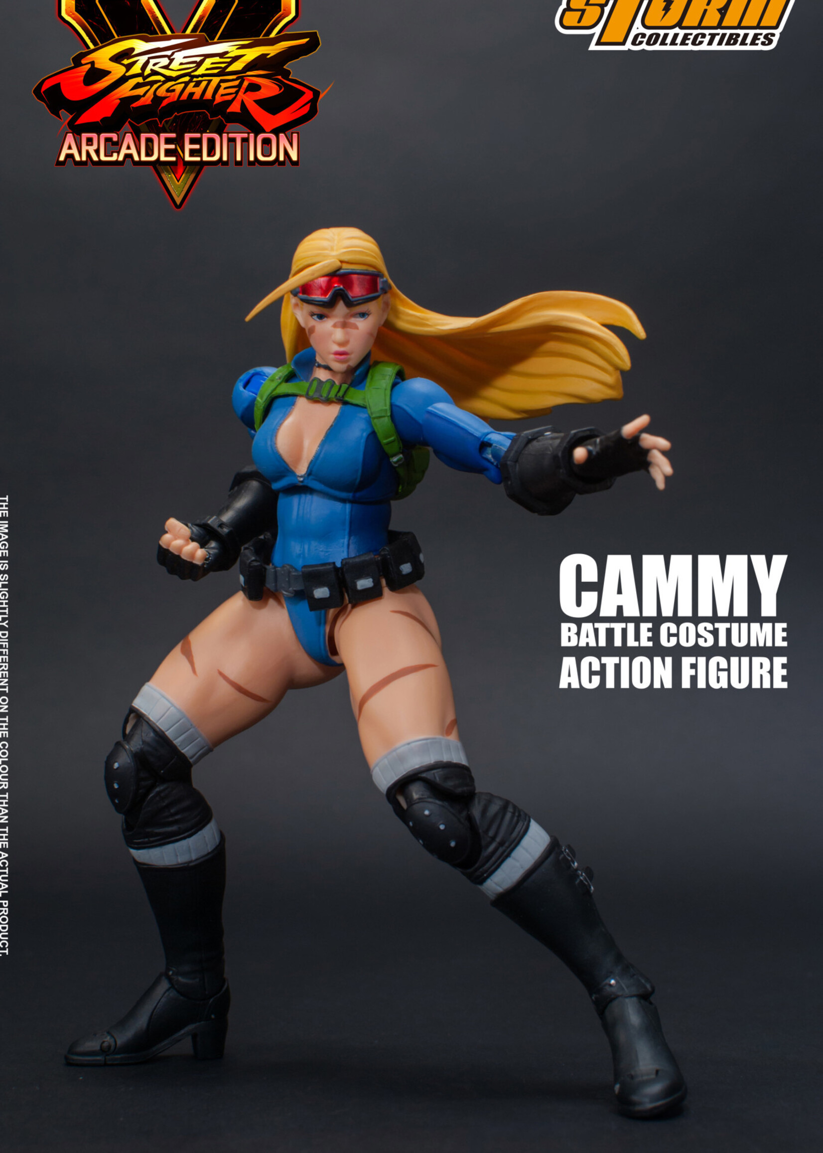 Street Fighter V 1/12 Scale Pre-Painted Action Figure: Cammy Battle Costume