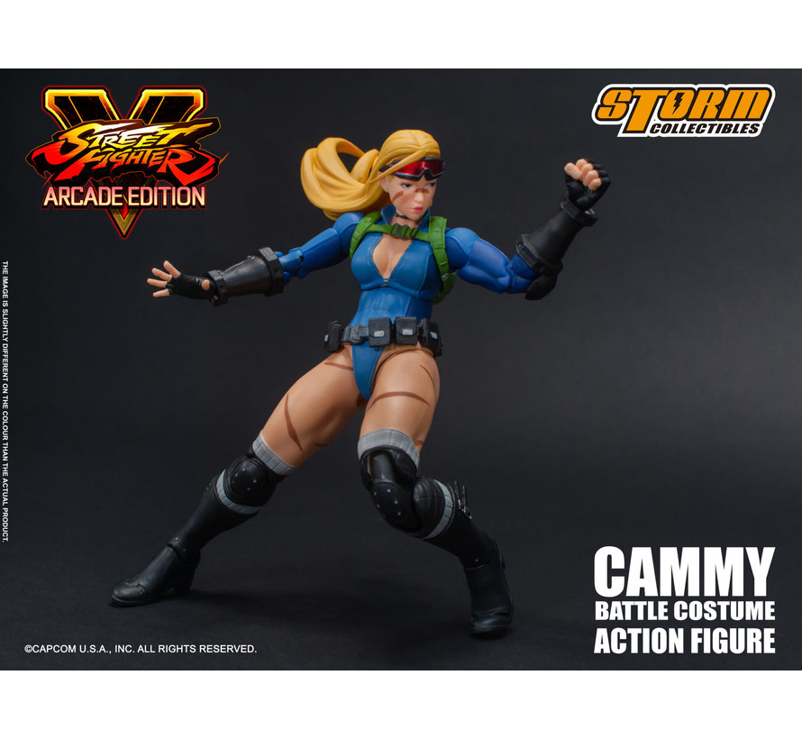 87113 Cammy Battle Costume "Street Fighter V", Storm Collectibles 1/12 Action Figure