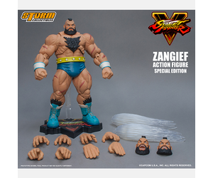 Storm Collectibles presents the Ultra Street Fighter II Action Figure -  ZANGIEF! Zangief is one of the most popular, iconic, biggest and…