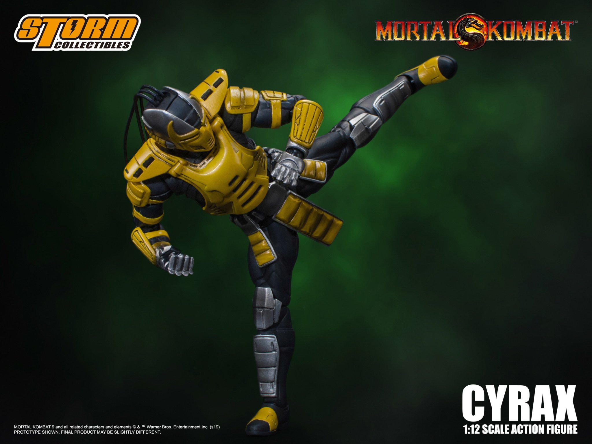 mortal kombat cyrax and sektor 6 inch action figure