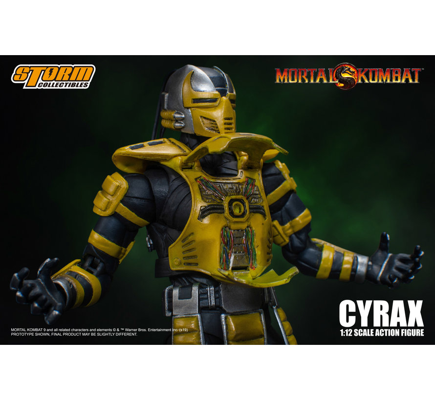 mortal kombat cyrax and sektor 6 inch action figure