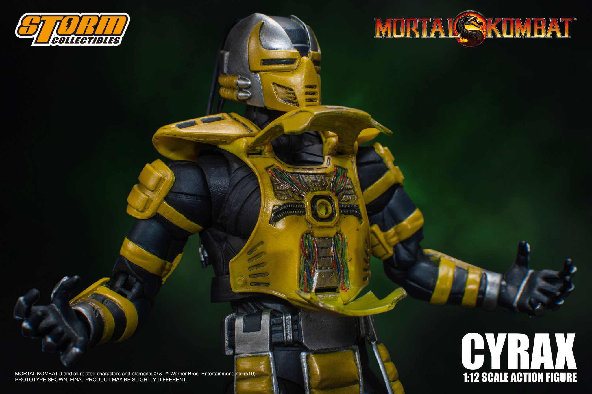 Storm Collectibles Mortal Kombat 3 Cyrax 1/12-18cm
