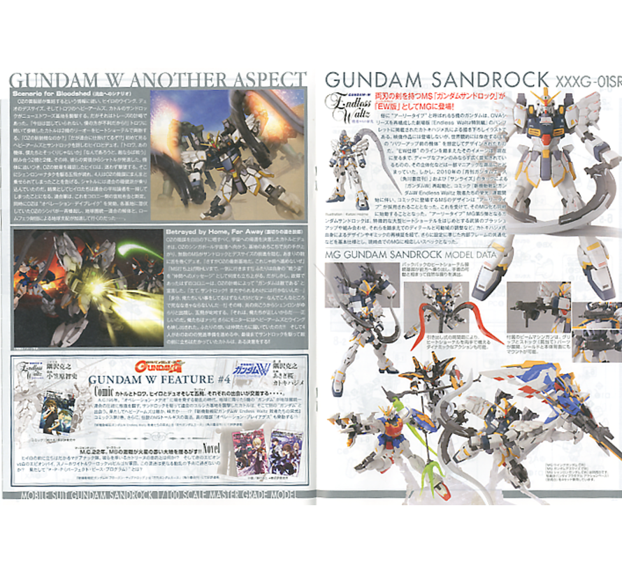 BAN2137798 MG 1/100  Gundam Sandrock (EW), "Gundam Wing: Endless Waltz", Bandai Master Grade
