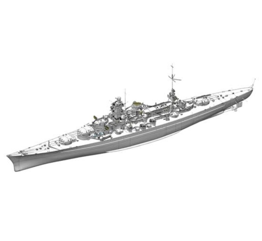 1062 German 1040 Scharnhorst Battleship 1/350