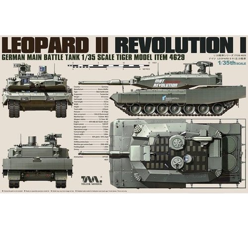 Tiger Model LTD (TMK) 4629 1/35 Leopard II Revolution I