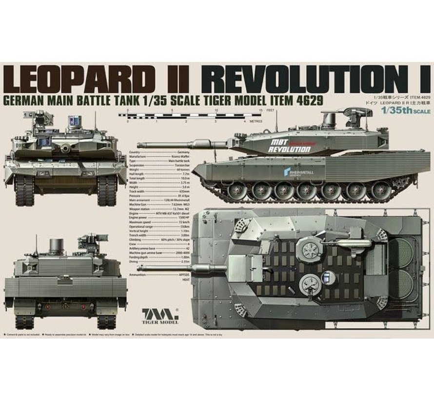 4629 1/35 Leopard II Revolution I