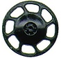 2043 HO scale Brake Wheel, Universal/Black (8)
