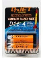 QUS - Quest QUS6120 D16-4 (2-pack) Model Rocket