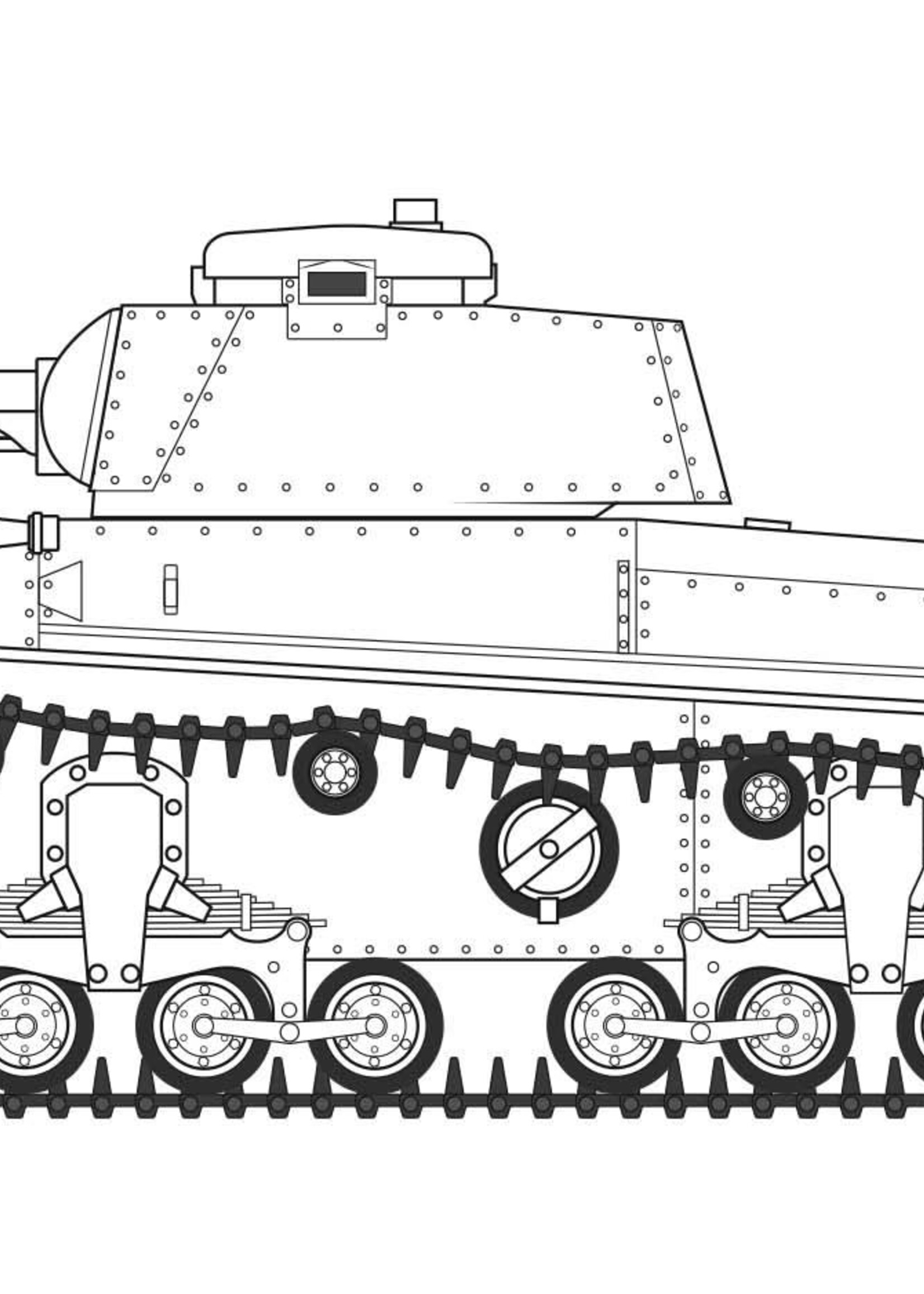 Airfix (ARX) ARX1362  German Panzerkampfwagen 35 ton Light Tank 1/35