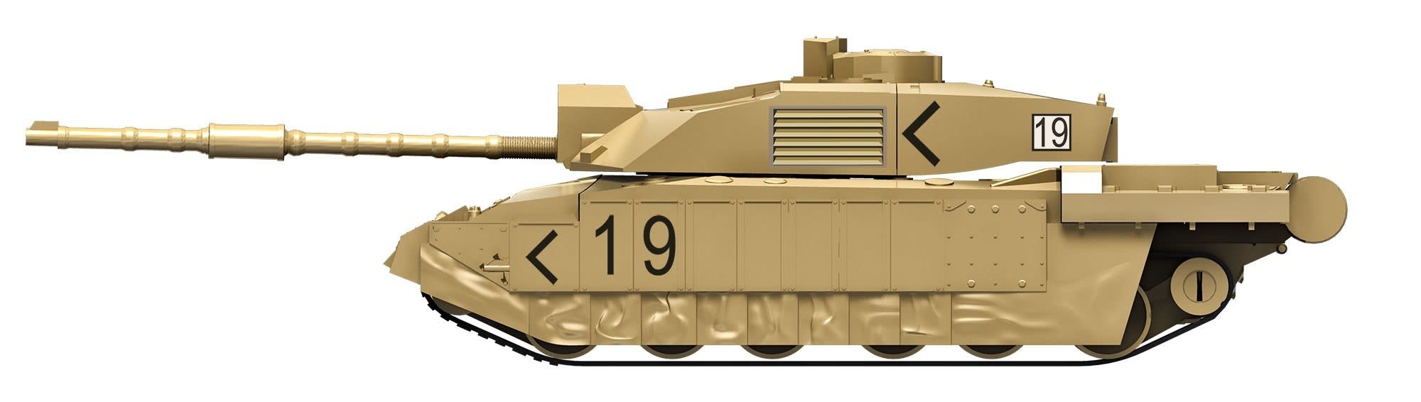 airfix challenger tank