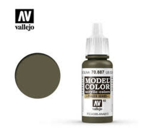 Vallejo Paints 70887 (093) - US Olive Drab / BROWN VIOLET                17ML