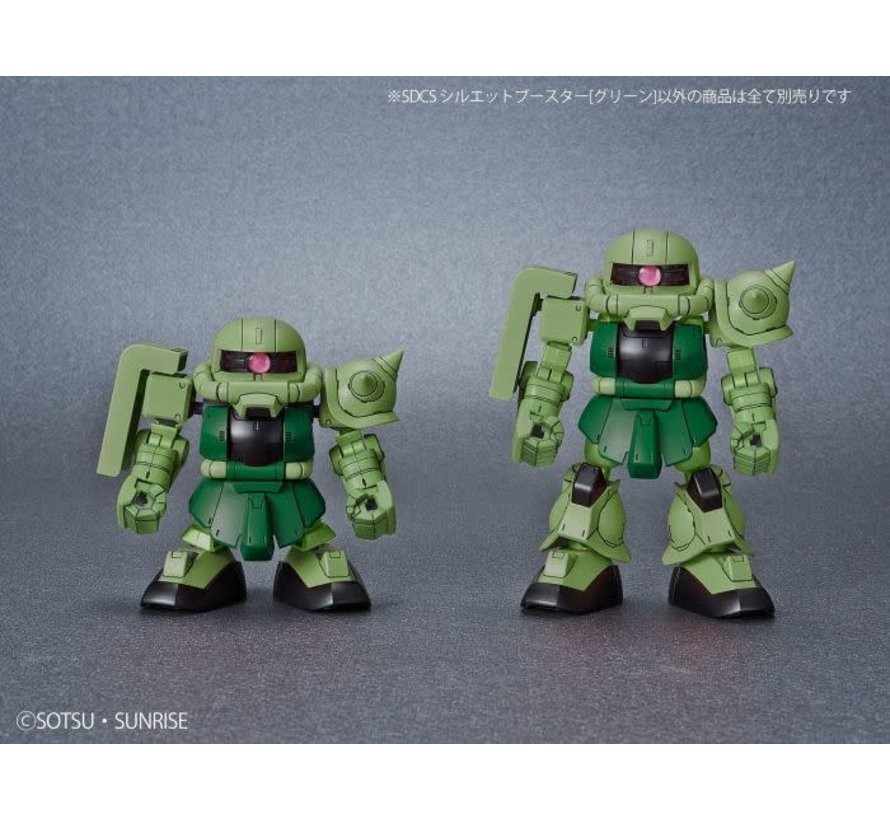 2476785  #07 Silhouette Booster (Green) "Mobile Suit Gundam", Bandai Spirits SDCS