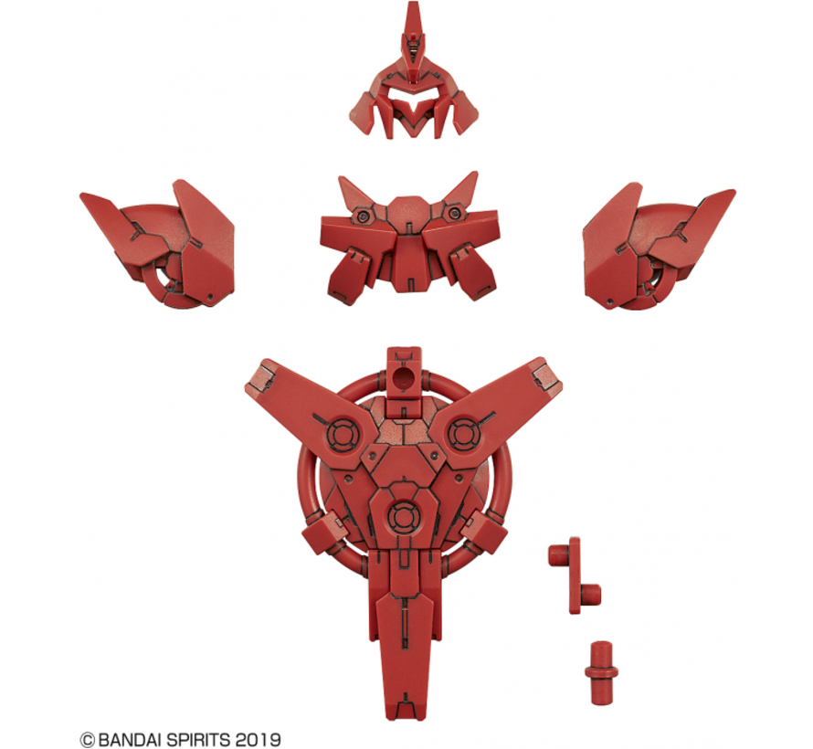 2487794  #12 Option Armor For Commander Type (Portanova Exclusive Red) 30 Minute Mission", Bandai 30 MM