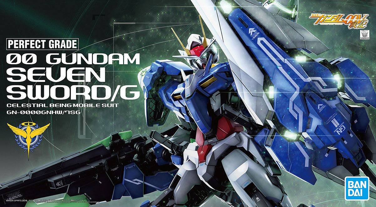 00 Gundam Seven Sword G Gundam 00 Bandai Pg 1 60 M R S Hobby Shop