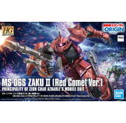 Bandai Zaku II Char Red Comet Ver.
