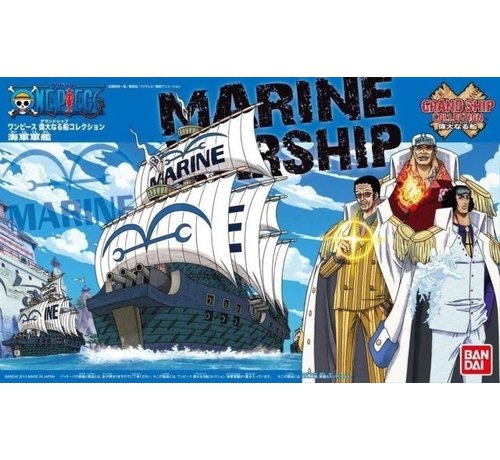 Bandai (BAN) BAN2214904  #07 Marine Ship, Bandai One Piece Grand Ship Collection