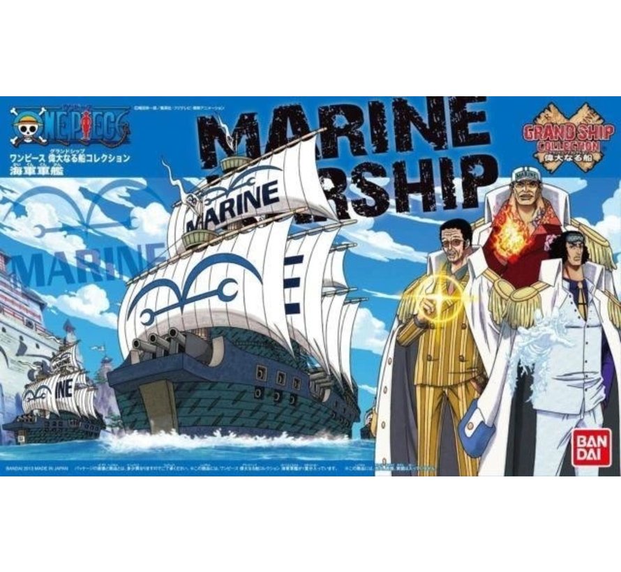 BAN2214904  #07 Marine Ship, Bandai One Piece Grand Ship Collection