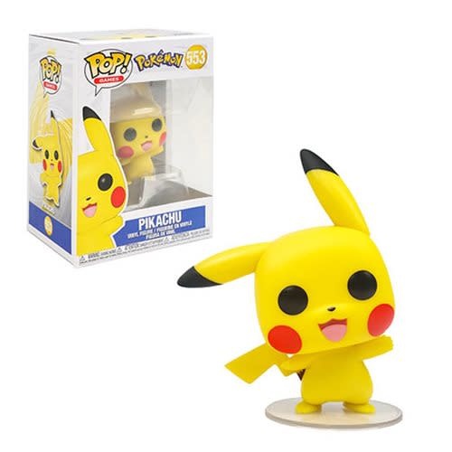 43263 Pokemon Pikachu Waving Pop! Vinyl Figure #553 - M R S Hobby Shop
