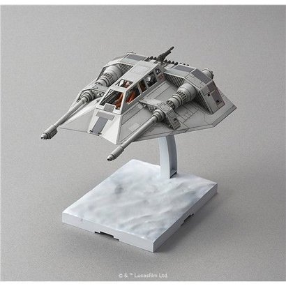 BANDAI MODEL KITS 196692 Snow Speeder "Star Wars", Bandai Star Wars 1/48 Plastic Model
